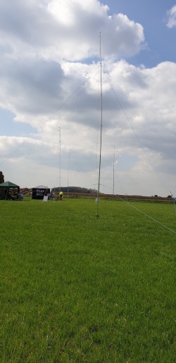 The Antenna used by GB1RY was a full sized doublet up an 11m mast.