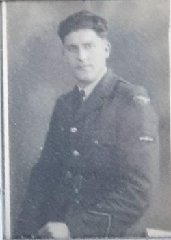 John Connor (The late father of G1OQV and M6CUE) in his RAF uniform.