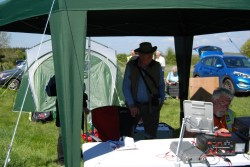 One of our visitors who's late brother was an Amateur Radio operator.